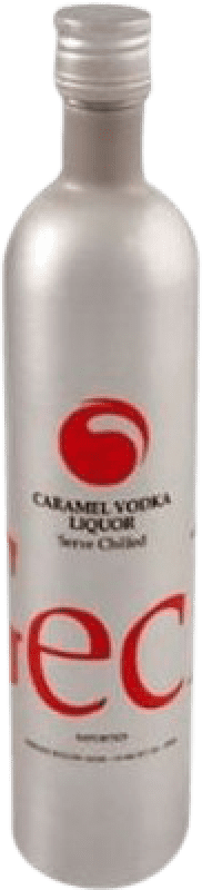 Envio grátis | Vodca Gecko Caramelo Espanha 70 cl