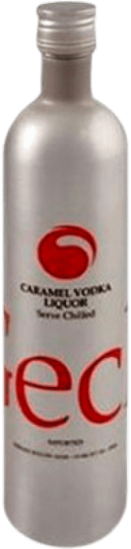 Envio grátis | Vodca Gecko Caramelo França 70 cl