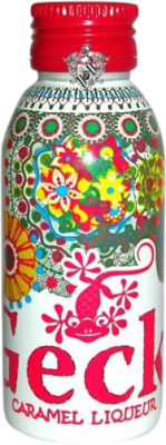 2,95 € Envío gratis | Vodka Gecko Caramelo Botellín Miniatura 5 cl