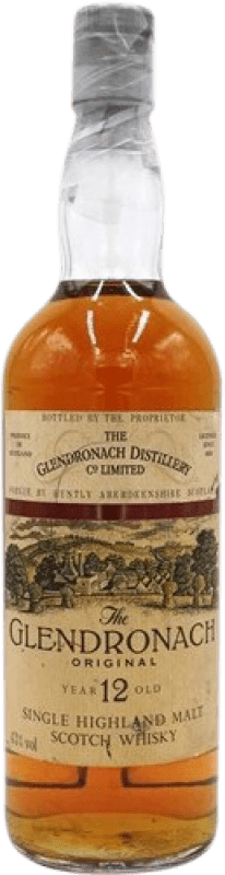 355,95 € Free Shipping | Single Malt Whisky Glendronach Original 12 Years Collector's Item Not for Consumption