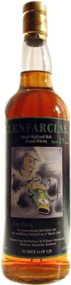 威士忌单一麦芽威士忌 Glenfarclas Jim Clark 收藏家标本 25 岁 70 cl