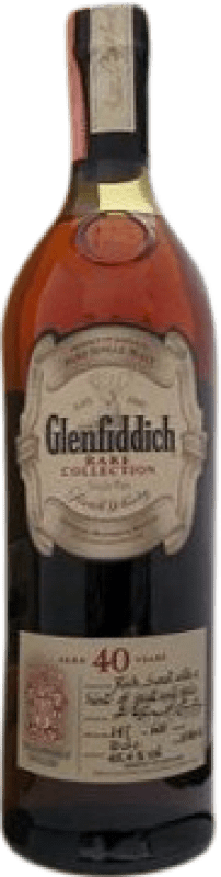 Free Shipping | Whisky Single Malt Glenfiddich Rare Collection Collector's Specimen Scotland United Kingdom 40 Years 70 cl