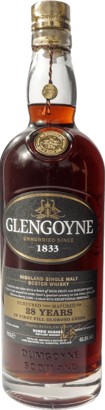 Free Shipping | Whisky Single Malt Glengoyne Collector's Specimen Scotland United Kingdom 28 Years 70 cl