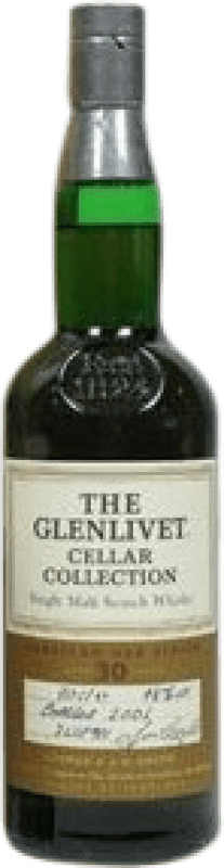 Free Shipping | Whisky Single Malt Glenlivet The Cellar Collection Collector's Specimen United Kingdom 30 Years 70 cl