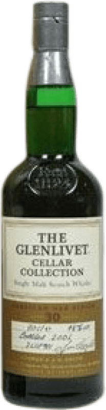 Envío gratis | Whisky Single Malt Glenlivet The Cellar Collection — Colección Reino Unido 30 Años 70 cl Ejemplar Coleccionista No Apto para Consumo