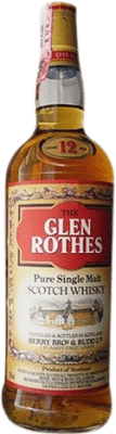 威士忌单一麦芽威士忌 Glenrothes Berry Brothers & Rudd 收藏家标本 12 岁 70 cl