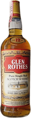 Single Malt Whisky Glenrothes Berry Brothers & Rudd Spécimen de Collection 12 Ans