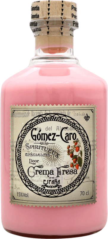 Envoi gratuit | Crème de Liqueur Gómez Caro Fresa Espagne 70 cl