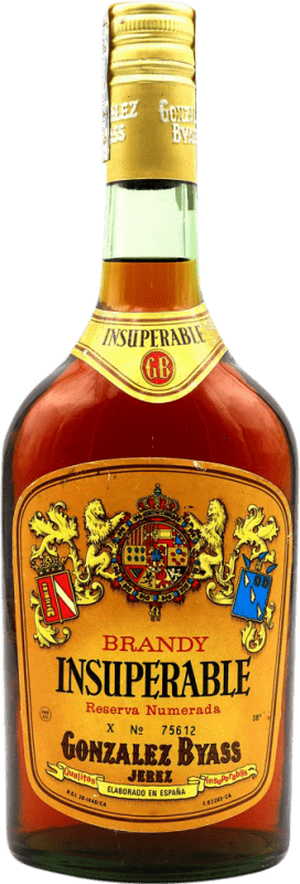 Envio grátis | Brandy Conhaque González Byass Insuperable Espanha 70 cl