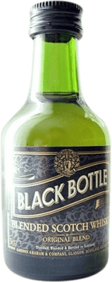 Blended Whisky Gordon Grahams Black Bottle Bouteille Miniature 5 cl