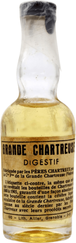 214,95 € Free Shipping | Liqueurs Chartreuse Grande Collector's Specimen Miniature Bottle 5 cl