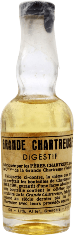 235,95 € Envoi gratuit | Liqueurs Chartreuse Grande Spécimen de Collection Bouteille Miniature 5 cl