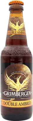 Bier Grimbergen Double Drittel-Liter-Flasche 33 cl