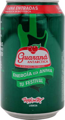 1,95 € | Напитки и миксеры Guaraná Antarctica Бразилия Банка 33 cl