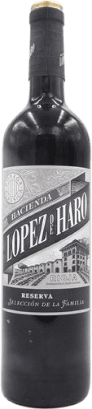 Envio grátis | Vinho tinto Hacienda López de Haro Selección de la Familia Reserva D.O.Ca. Rioja La Rioja Espanha 75 cl