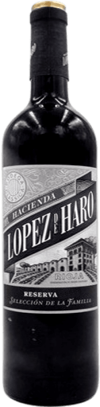 12,95 € | Red wine Hacienda López de Haro Selección de la Familia Reserve D.O.Ca. Rioja The Rioja Spain 75 cl