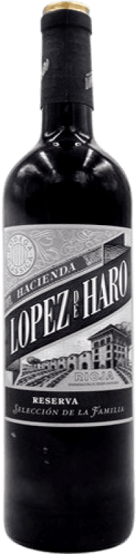 Envío gratis | Vino Tinto Hacienda López de Haro Selección Reserva Familiar D.O.Ca. Rioja La Rioja España 75 cl