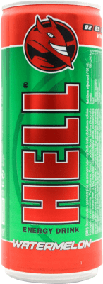 送料無料 | 飲み物とミキサー Hell Bebida Energética Watermelon ハンガリー 小型ボトル 25 cl