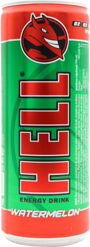 2,95 € Spedizione Gratuita | Bevanda Energetica Hell Watermelon Lattina 25 cl