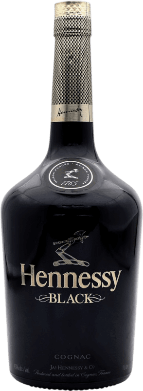 138,95 € Envio grátis | Cognac Conhaque Hennessy Black A.O.C. Cognac