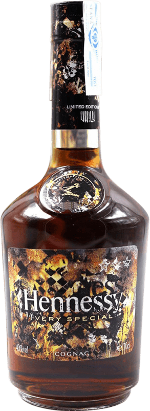 151,95 € Envio grátis | Cognac Conhaque Hennessy VS Limited Edition by Vhils A.O.C. Cognac