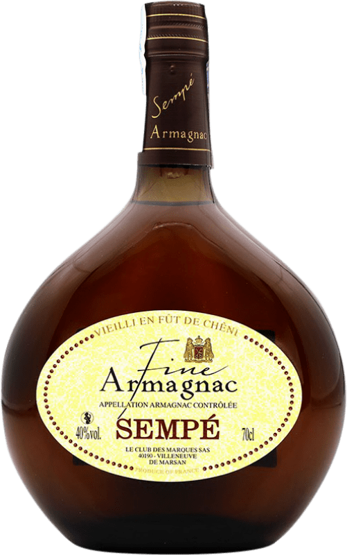 Бесплатная доставка | арманьяк Henry A. Sempé Fine I.G.P. Bas Armagnac Франция 70 cl