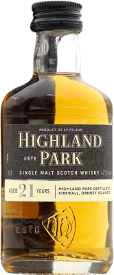 122,95 € | Single Malt Whisky Highland Park United Kingdom 21 Years Miniature Bottle 5 cl
