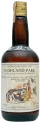 Single Malt Whisky Highland Park 22 Jahre 70 cl Sammlerstück Nicht zum Verzehr Geeignet