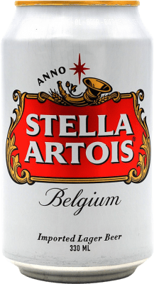 Beer Interbrew Stella Artois Can 33 cl