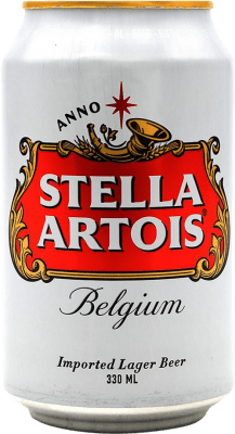 1,95 € | Bière Interbrew Stella Artois Belgique Canette 33 cl