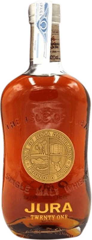 Free Shipping | Single Malt Whisky Isle of Jura United Kingdom 21 Years 70 cl