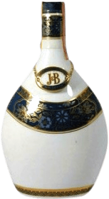 Whisky Blend J&B Decanter — Carafe, Ceramic Porcelain — Porcelaine Céramique 20 Ans