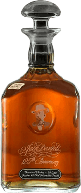 Envio grátis | Whisky Bourbon Jack Daniel's 125th Special Anniversary Edition — Edição Especial Aniversário Estados Unidos 1 L