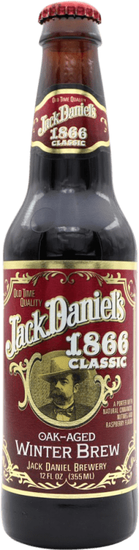 167,95 € Kostenloser Versand | Bier Jack Daniel's 1866 Winter Brew Klassisch Drittel-Liter-Flasche 35 cl
