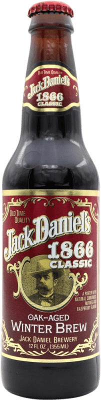 Envio grátis | Cerveja J&B 1866 Classic Winter Brew Estados Unidos Garrafa Terço 35 cl