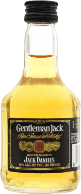 免费送货 | 波本威士忌 Jack Daniel's Gentleman Jack 3rd Generation 美国 小瓶装 5 cl 收藏品 不可食用