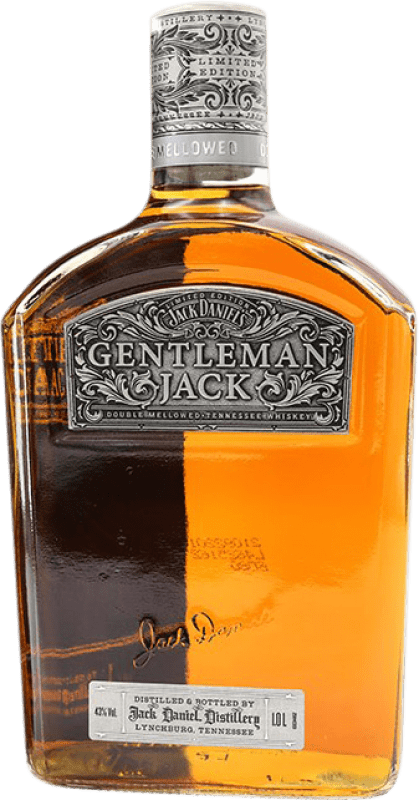 172,95 € Бесплатная доставка | Виски Бурбон Jack Daniel's Gentleman Jack Timepiece Коллекционный образец