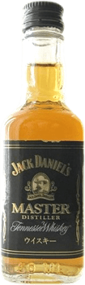 Kostenloser Versand | Bourbon Whisky Jack Daniel's Master Distiller Vereinigte Staaten Miniaturflasche 5 cl