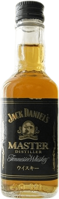 Envío gratis | Whisky Bourbon Jack Daniel's Master Distiller Estados Unidos Botellín Miniatura 5 cl