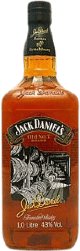 Envio grátis | Whisky Bourbon Jack Daniel's Scenes From Lynchburg Nº 10 Espécime de Colecionador Estados Unidos 1 L