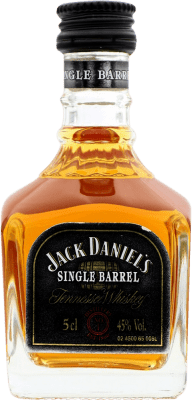 Whisky Bourbon Jack Daniel's Single Barrel Bottiglia Miniatura 5 cl