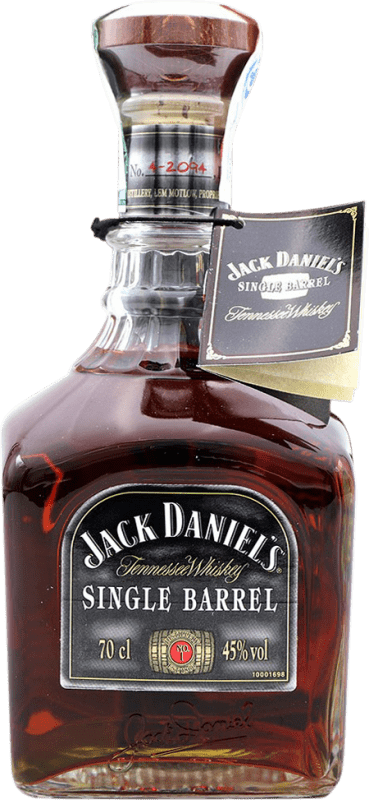 Envio grátis | Whisky Bourbon Jack Daniel's Single Barrel Estados Unidos 70 cl