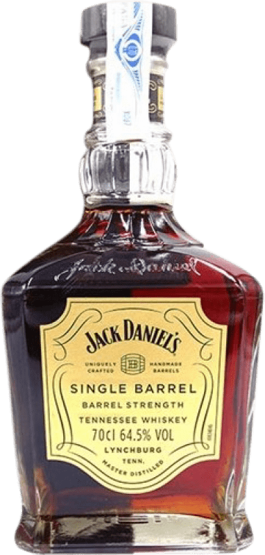 187,95 € Бесплатная доставка | Бурбон Jack Daniel's Cask Strength Бочковая крепость, Single Barrel Одна бочка