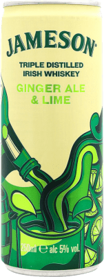 Виски смешанные Jameson Ginger Ale & Lime Алюминиевая банка 25 cl