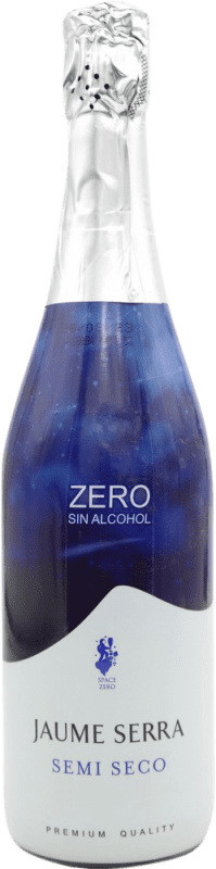 Envio grátis | Espumante branco Jaume Serra Semi-seco Semi-doce D.O. Cava Espanha 75 cl Sem Álcool