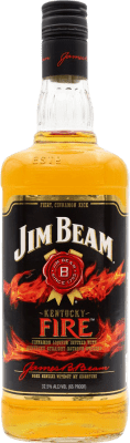 ウイスキー バーボン Jim Beam Fire 1 L