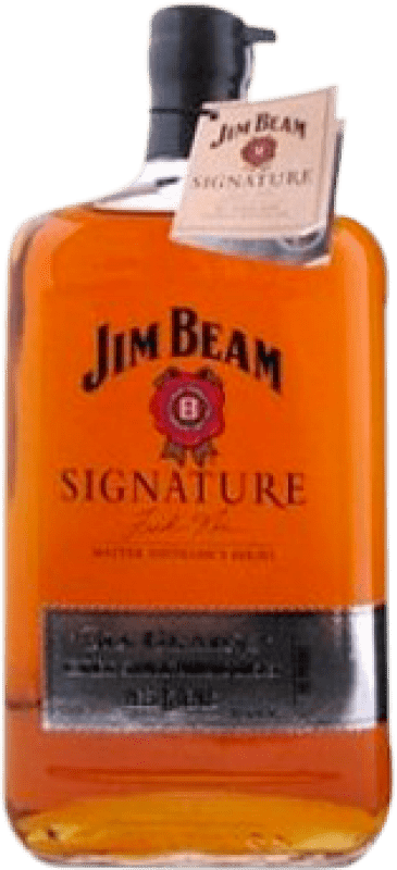 送料無料 | バーボンウイスキー Jim Beam Signature — シグネチャー アメリカ 6 年 1 L