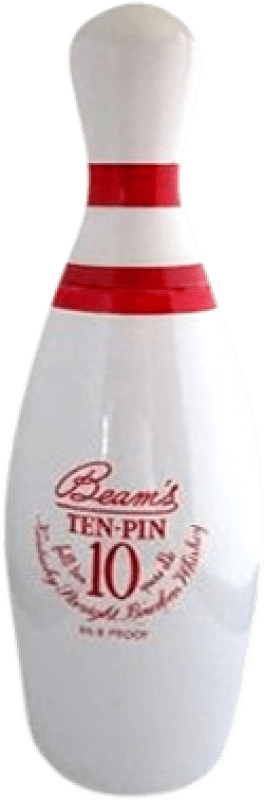 Envoi gratuit | Whisky Bourbon Jim Beam Ten Pin États Unis 10 Ans 70 cl