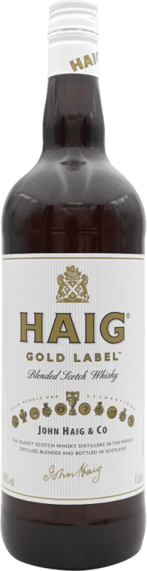 27,95 € | Купажированный виски John Haig & Co Gold — Золотая версия Испания 1 L