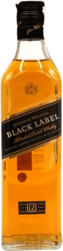 19,95 € 免费送货 | 威士忌混合 Johnnie Walker Black Label 12 岁 小瓶 20 cl